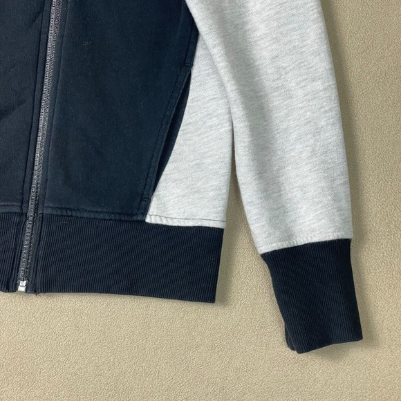 Fox Racing Hoodie Women Small Black White Sweatshirt‎ Full Zip MTB Adult - Picture 3 of 12